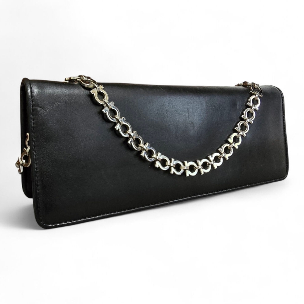 Salvatore Ferragamo Evening Chain Bag/Clutch